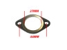 Exhaust gasket 27mm ring Tomos A3 / A35 / 2L / 3L universal thumb extra