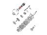 Kupplung Tomos 4L / APN-4 Altes Modell Ritzel achse Nadellager (12x15x13mm) NTN thumb extra