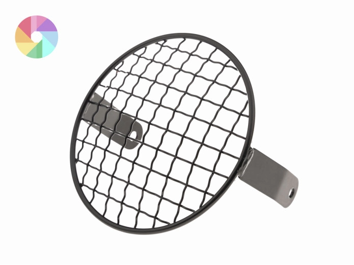 Headlight grill round 130mm custom powdercoat (choose your color) 