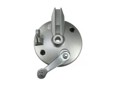 Brake torque plate Tomos A35 / various models 120mm rear 12mm silver complete 
