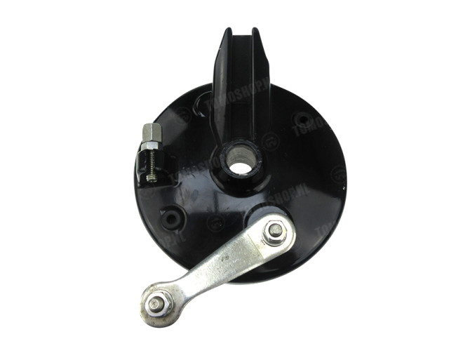 Remankerplaat Tomos A35 / verschillende modellen 120mm achter 12mm zwart compleet  thumb