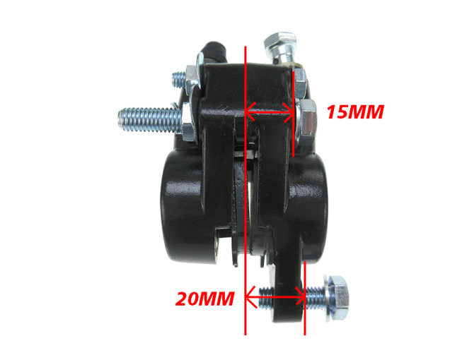 Remklauw model Grimeca 60mm zwart product