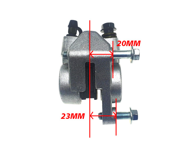 Brake caliper model AJP 60mm silver product