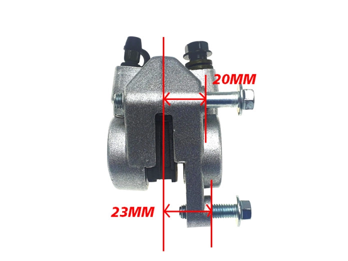 Brake caliper model AJP 60mm silver