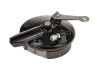 Brake torque plate Tomos A35 / various models 120mm rear (also front) 15mm with 12mm bush black thumb extra