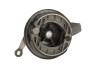 Brake torque plate Tomos A35 / various models 120mm rear (also front) 15mm with 12mm bush black thumb extra