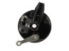 Brake torque plate Tomos A35 / various models 120mm rear (also front) 15mm with 12mm bush black thumb extra