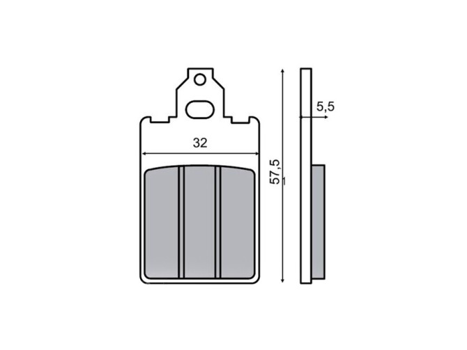 Brake pads for Tomos Revival / Streetmate  product