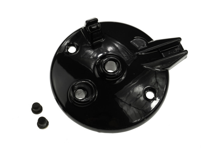 Brake torque plate Tomos A35 120mm front 12mm black complete model 1 product