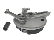 Brake torque plate Tomos A35 / various models 120mm rear (also front) 15mm with 12mm bush silver