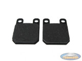 Brake pads set for AJP / Grimeca brake caliper DMP 
