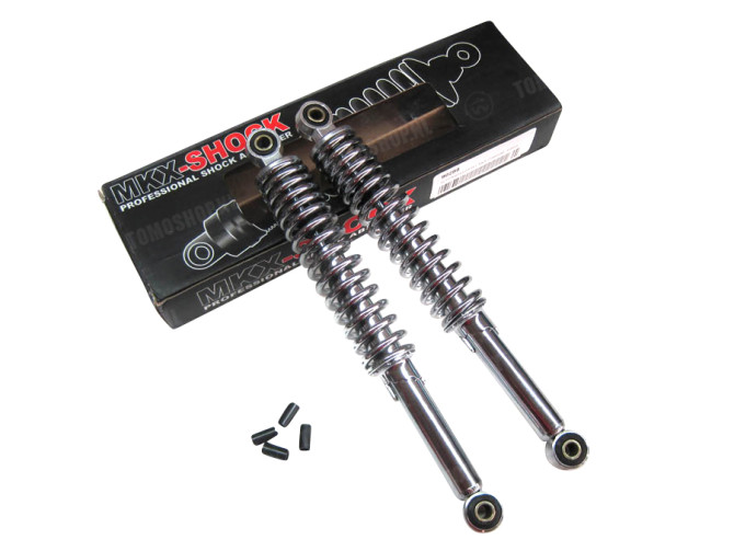 Shock absorber set 320mm MKX chrome  main