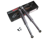 Shock absorber set 360mm MKX chrome 