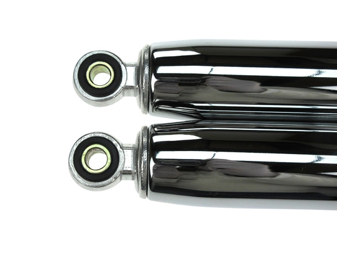 Schokbreker set 280mm custom dik chroom 