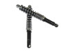 Shock absorber set 300mm IMCA chrome / black