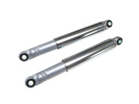 Shock absorber set 260mm IMCA classic chrome / grey 