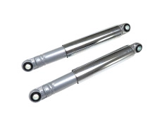 Shock absorber set 260mm IMCA classic chrome / grey 