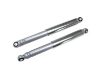 Shock absorber set 290mm chrome / gray IMCA classic