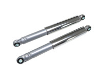 Shock absorber set 310mm IMCA classic chrome / gray 