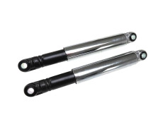 Shock absorber set 260mm IMCA classic chrome / black 