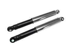 Shock absorber set 260mm IMCA classic chrome / black 