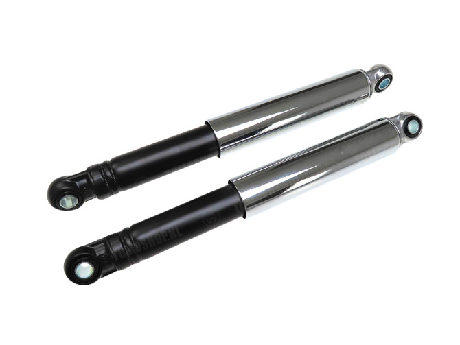 Shock absorber set 260mm IMCA classic chrome / black  main