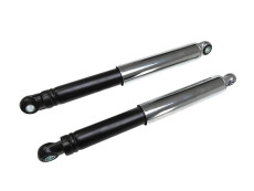 Shock absorber set 310mm IMCA classic chrome / black 