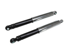 Stossdämpfer Satz 310 mm Classic IMCA Chrom / Schwarz
