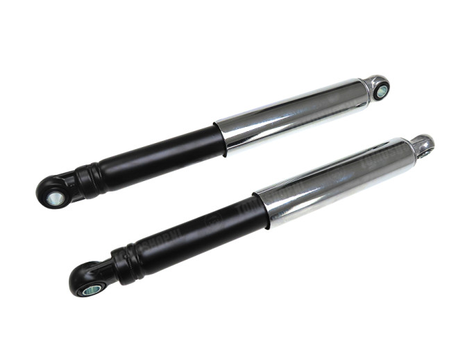 Shock absorber set 310mm IMCA classic chrome / black  main