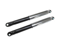 Shock absorber set 320mm IMCA classic chrome / black 