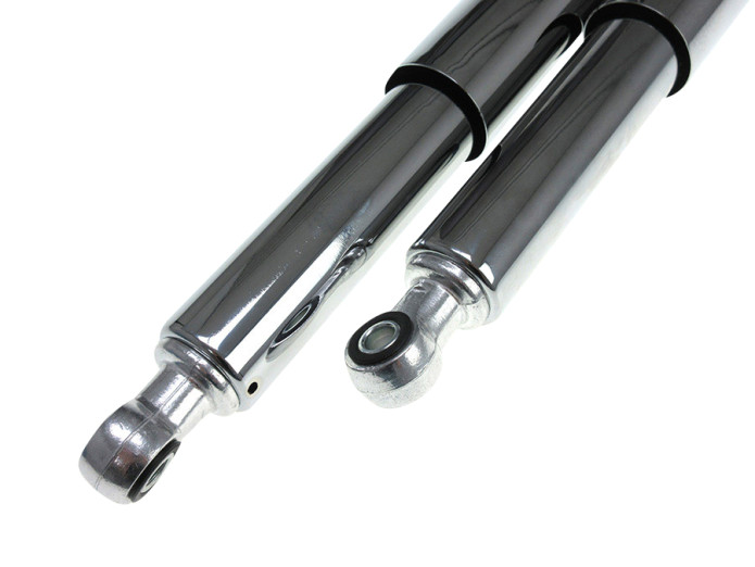 Shock absorber set 280mm DMP custom chrome 