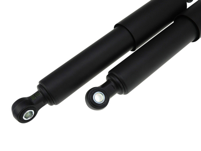 Stossdämpfer Satz 300mm DMP Chrome Schwarz