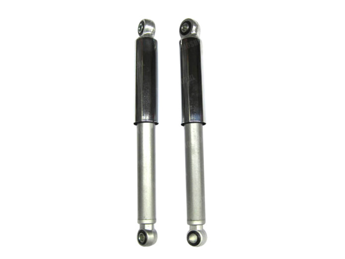 Shock absorber set 310mm Classic silver / chrome