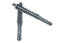 Shock absorber set 300mm IMCA chrome 