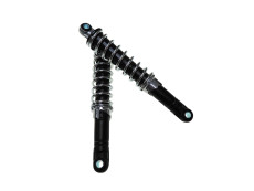 Shock absorber set 260mm IMCA black / chrome 