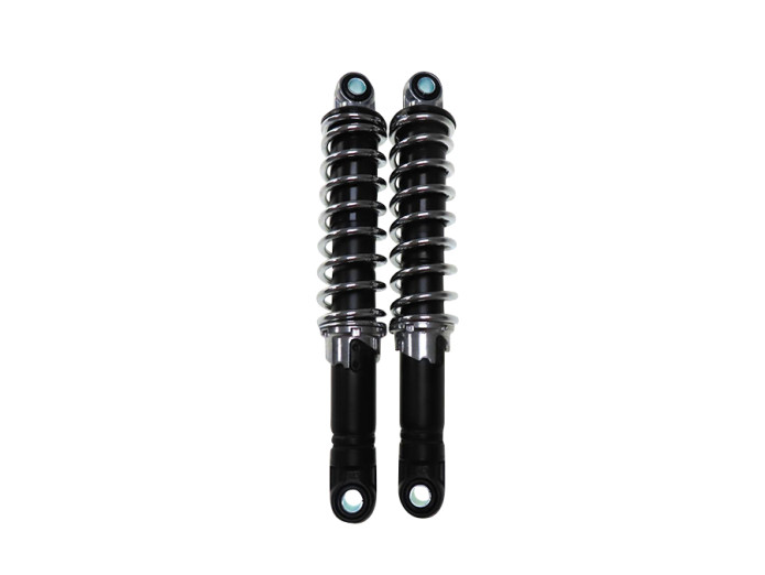 Shock absorber set 260mm IMCA black / chrome 