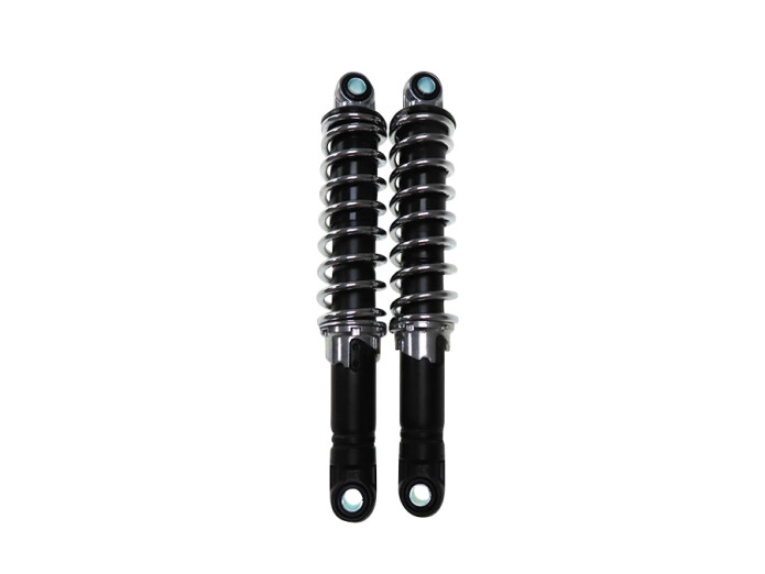 Shock absorber set 260mm IMCA black / chrome 