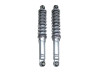 Shock absorber set 320mm IMCA chrome 