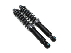 Shock absorber set 280mm IMCA black / chrome 