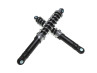 Shock absorber set 280mm IMCA black / chrome  thumb extra