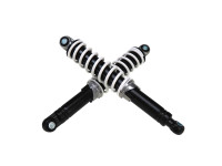 Shock absorber set 280mm IMCA black / white 