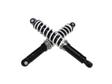 Shock absorber set 280mm IMCA black / white 