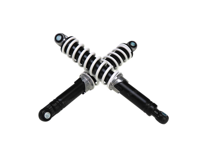 Shock absorber set 280mm IMCA black / white 