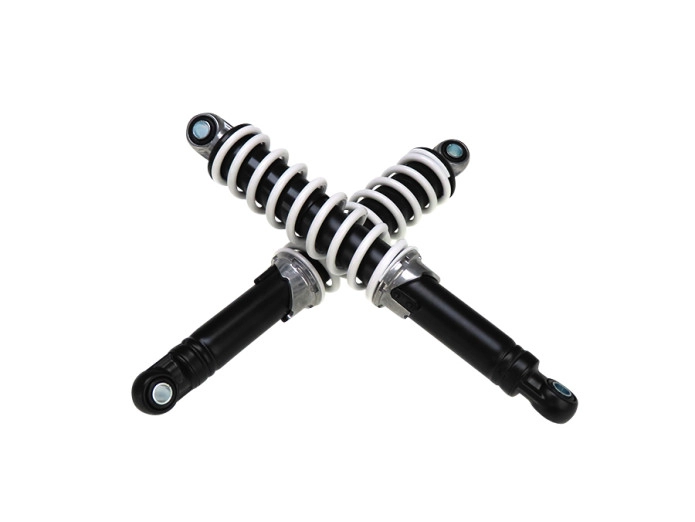 Shock absorber set 280mm IMCA black / white 