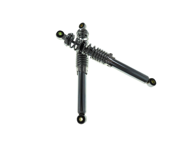 Shock absorber set 360mm chrome with long shaft product