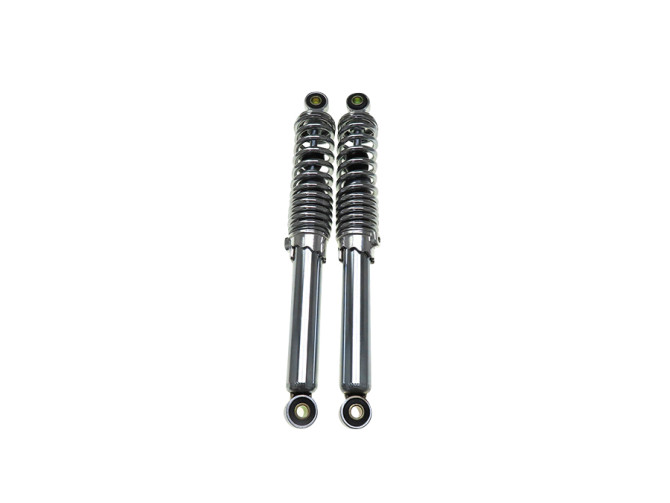 Shock absorber set 360mm chrome with long shaft product