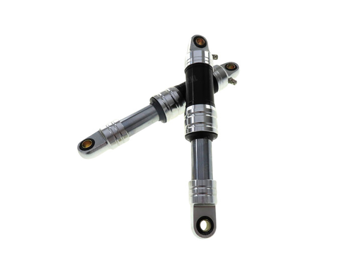 Schokbreker set 280mm sport hydraulisch / lucht zwart / alu 