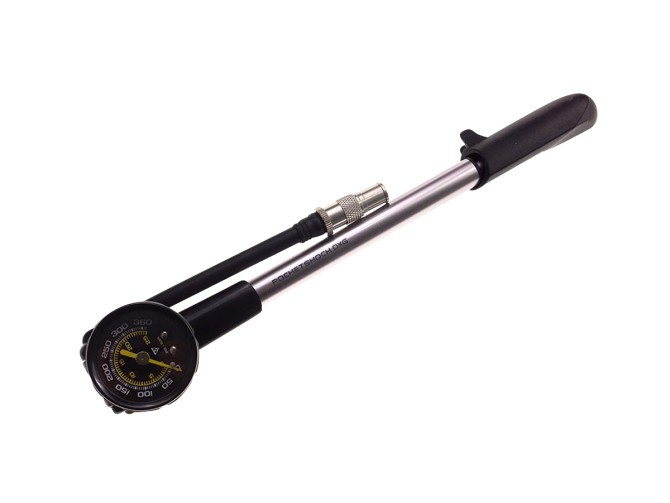 Topeak PocketShock DXG front fork shock pump with dial gauge product