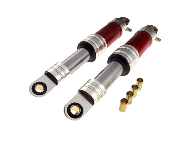 Schokbreker set 280mm sport hydraulisch / lucht rood product