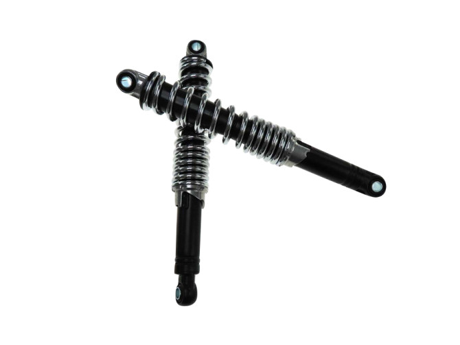 Shock absorber set 300mm IMCA chrome / black reinforced  product